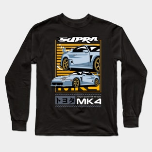 Supra MK4 Automotive Art Long Sleeve T-Shirt